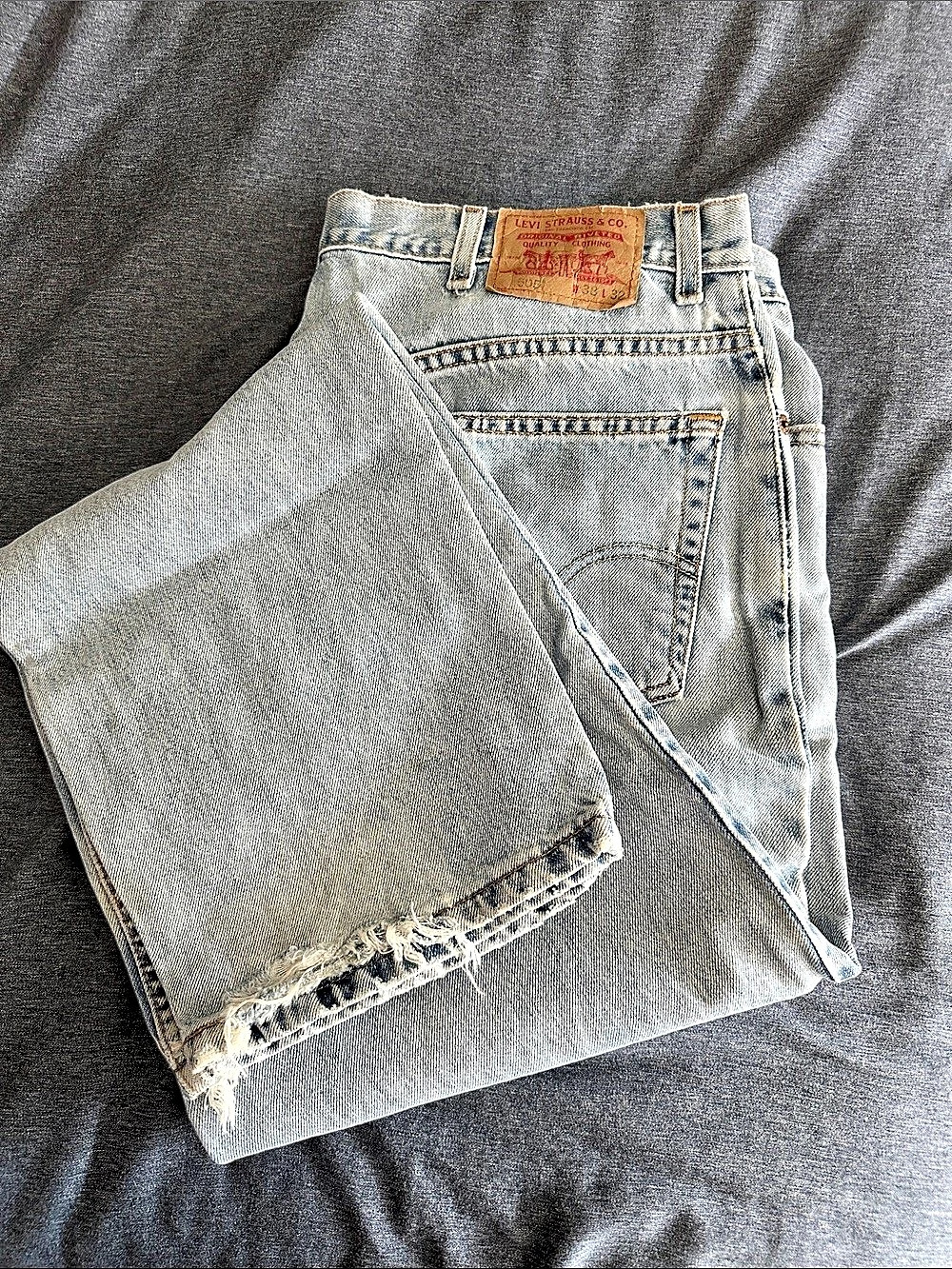 Levi's 505 Regular Fit Men's Blue Jeans Waist 38